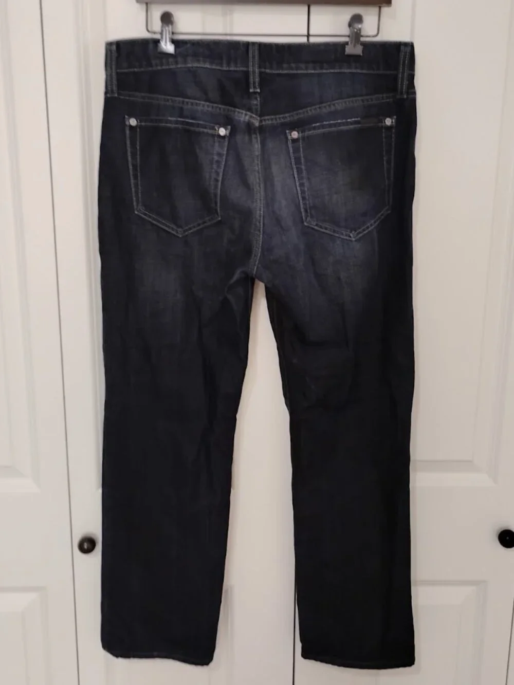 Joe's Women's Dark Blue The Classic Denim Dark Wash Straight Leg Jeans Size 33